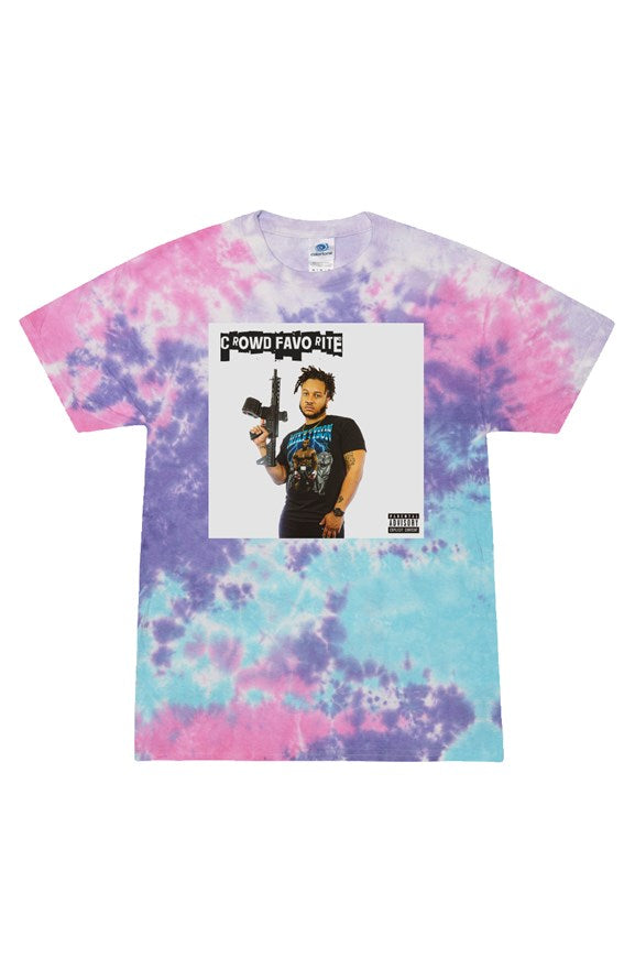 Crowd Fav Youth Cotton Candy Tie Dye T Shirt